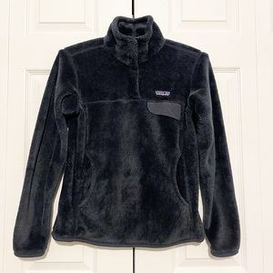 Patagonia Women’s Re-Tool Snap-T Fleece Pullover Dark Navy Blue Size Small